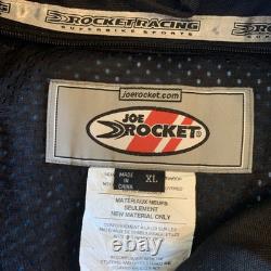 VTG Joe Rocket Corona Extra Racing Motorcycle Jacket Mesh Zip-Out Lining XL