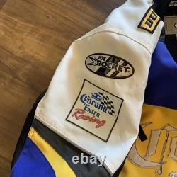 VTG Joe Rocket Corona Extra Racing Motorcycle Jacket Mesh Zip-Out Lining XL