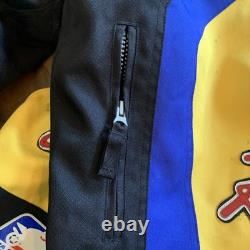 VTG Joe Rocket Corona Extra Racing Motorcycle Jacket Mesh Zip-Out Lining XL