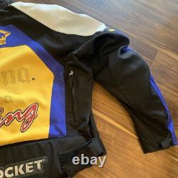 VTG Joe Rocket Corona Extra Racing Motorcycle Jacket Mesh Zip-Out Lining XL