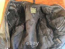 VTG Protech Cafe Racer Motorcycle Bobber Steer Hide Jacket Mens US XLarge Rare