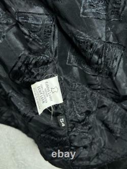 VTG RARE Echtes Leder Futter Leather Motorcycle Jacket Thinsulate Insulated 54