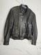 VTG ROSSANO racer Motorcycle Biker THICK Leather Jacket 46 Insulated 80's Ykk