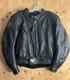 VTG Vanson Leather Heavyweight Motorcycle Jacket with Armor + Patches Mens 44 USA