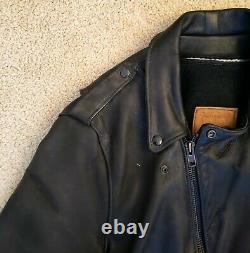 VTG Walter Dyer Leather Jacket HARLEY DAVIDSON Mens Size 50 MADE IN USA