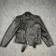 VTG Wilsons Motorcycle Jacket Mens Large Biker Thinsulate Lined 90s