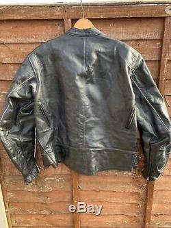 Vanson Bike Leathers Jacket And Trousers Chest 48 Waist 38 Inside Leg 32 Used