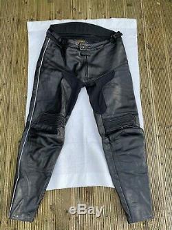 Vanson Bike Leathers Jacket And Trousers Chest 48 Waist 38 Inside Leg 32 Used