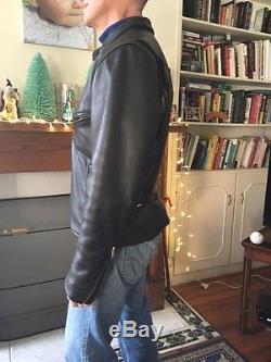 Vanson Enfield Leather Jacket Size 42