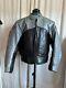 Vanson Leather Boston Mass Sportrider Jacket size 44 Grey / Black