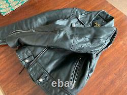 Vanson Leather Jacket CHP Size 40