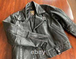 Vanson Leather Jacket CHP Size 40