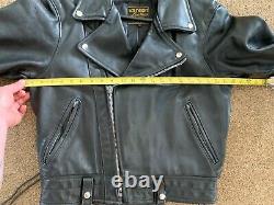 Vanson Leather Jacket CHP Size 40