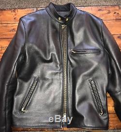 Vanson Leather Jacket Model B 42 44 Competition Weight