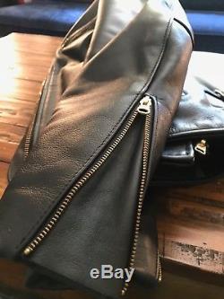 Vanson Leather Jacket Model B 42 44 Competition Weight