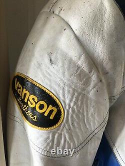 Vanson Leather Jacket Size 44 Made In USA