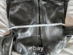 Vanson Leather Motorcycle Jacket Size 42