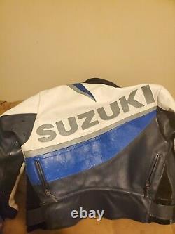 Vanson Leather Motorcycle Jacket, Suzuki Gsxr