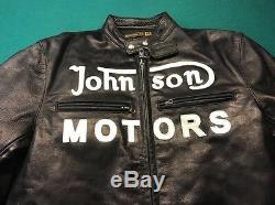 Vanson Leathers Johnson Motors Bud Ekins Jacket XL