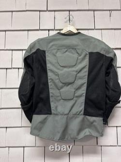 Vanson Leathers Mesh Motorcycle Riding Jacket Mens Medium Grey Black Ventilated Vanson Leathers Mesh Motorcycle Riding Jacket Mens Medium Grey Black Ventilated