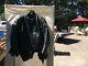 Vanson Mens Black Leather Motorcycle Racing Jacket CSR2 size 50 like new