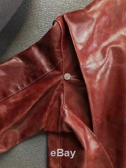 Vanson Oxford 9D Leather jacket 48 XL OCTAGON TAN for Thurston bros not schott