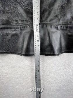 Vanson Perforated Leather Motorcycle Jacket Armored Size 52