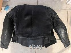 Vanson Sportrider Mk2 ProPerf Leather Motorcycle Jacket Size 42