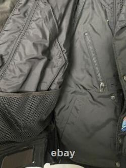 Vanson USA Perforated Leather Motorcycle Jacket, Men's Size 46
