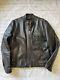 Vanson leather motorcycle jacket Size 42