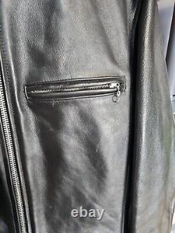 Vanson leathers vintage circa 1980 motorcycle jacket Size 46