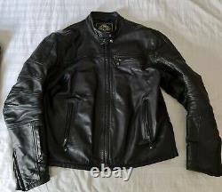 Very rare Roland Sands Ronin Leather Jacket size L D30 Armour included