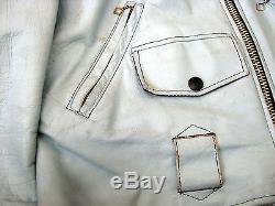 Vintage 1950s Indian Motorcycle Sportswear Women's Leather Jacket