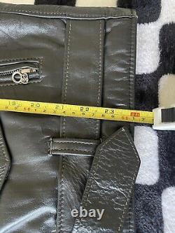 Vintage 1960's Excelled Leather Motorcycle Biker Jacket Sz 40