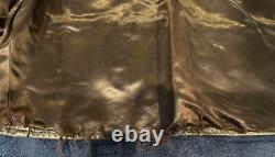 Vintage 1960s Brooks Leather Cafe Racer Biker Jacket