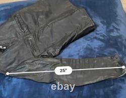 Vintage 1960s Brooks Leather Cafe Racer Biker Jacket