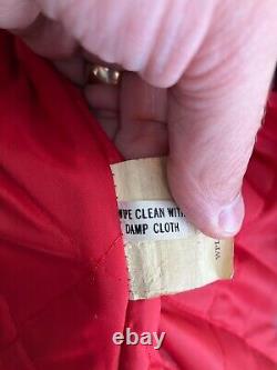 Vintage 1960s Sears Oakbrook Motorcycle Jacket Mens Size 36 Black Made In USA
