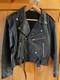 Vintage 1995 Genuine Leather Motorcycle Jacket Classic Style Size M