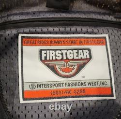 Vintage 2002 FirstGear Kilimanjaro Motorcycle Jacket Men's M Armored + Liner