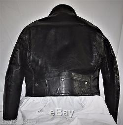 Vintage 50's Extremely Rare Leather Motorcycle Jacket Boone Schott Buco Hercules