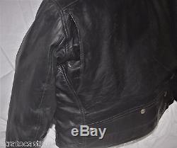 Vintage 50's Extremely Rare Leather Motorcycle Jacket Boone Schott Buco Hercules