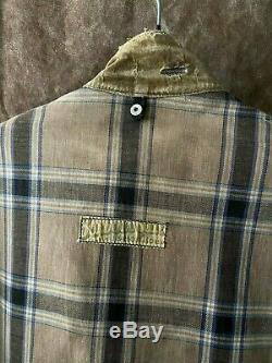 Vintage 50s 1950s Green Label Barbour International WAXED Jacket