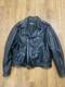 Vintage 60s 70s Fidelity Leather Motorcycle Biker Jacket Size 48 Made In USA VG