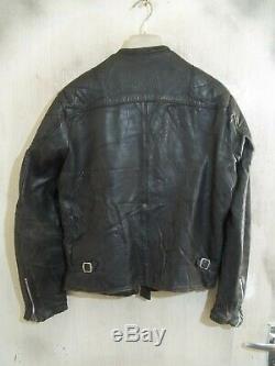Vintage 70's Lewis Leathers Aviakit Racing, Leather Motorcycle Jacket ...