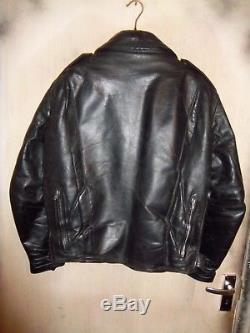 Vintage 70's Lewis Leathers Bronx Twin Track Leather Motorcycle Jacket ...