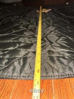 Vintage 70s Or 80s Brown And Black Leather Schott Perfecto Jacket Size 48