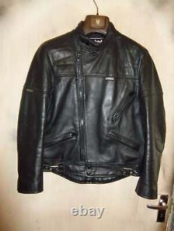 Vintage 80's Belstaff Leather Perfecto Motorcycle Biker Jacket Size 40