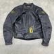 Vintage 80s/90s Vanson Black Leather Motorcycle Jacket Size 40 (M) Moto Patch