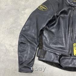 Vintage 80s/90s Vanson Black Leather Motorcycle Jacket Size 40 (M) Moto Patch Vintage 80s/90s Vanson Black Leather Motorcycle Jacket Size 40 (M) Moto Patch