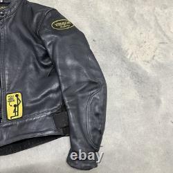 Vintage 80s/90s Vanson Black Leather Motorcycle Jacket Size 40 (M) Moto Patch Vintage 80s/90s Vanson Black Leather Motorcycle Jacket Size 40 (M) Moto Patch